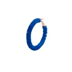 Detalle pendientes surf azul klein