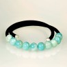 Pulsera agamarinas naturales